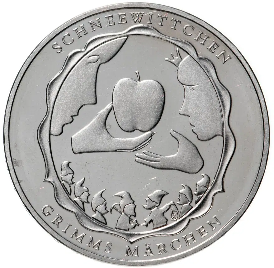 Германия 10 евро (euro) 2013 J Белоснежка медно-никелевый сплав