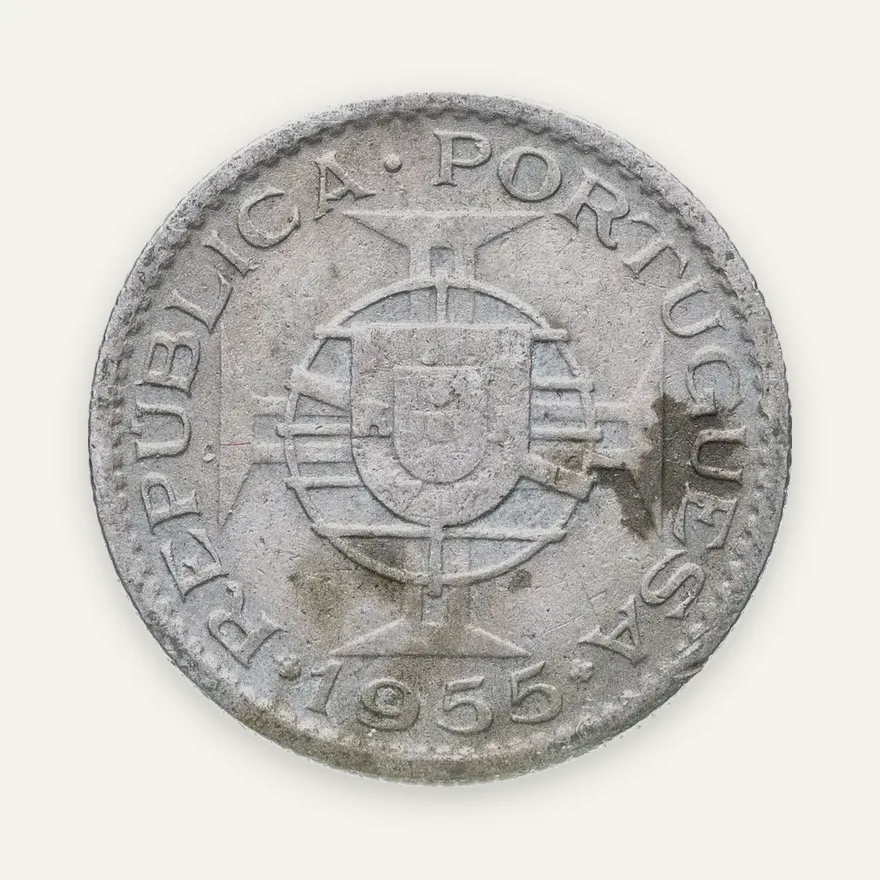 Мозамбик 2,5 эскудо (escudos) 1955, реверс