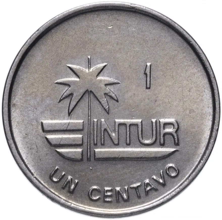 Куба 1 сентаво (centavo) 1988 INTUR