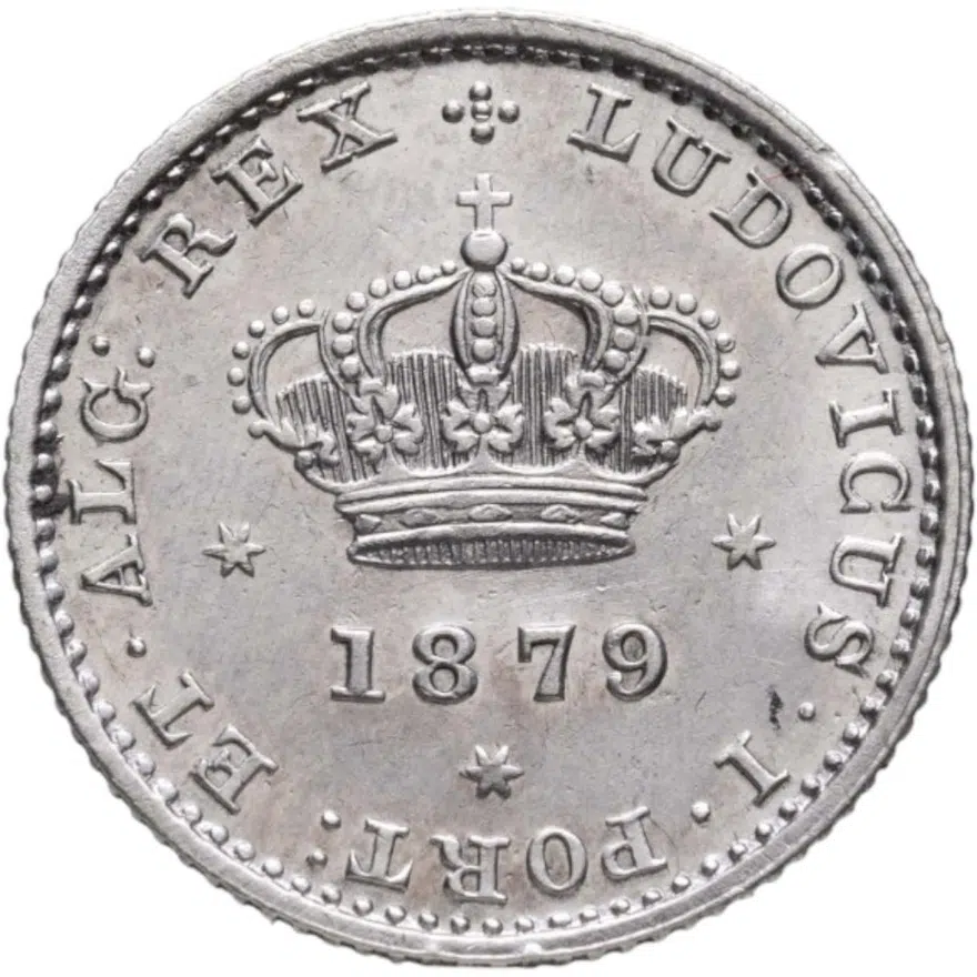 Португалия 50 реалов (рейс, reis) 1879