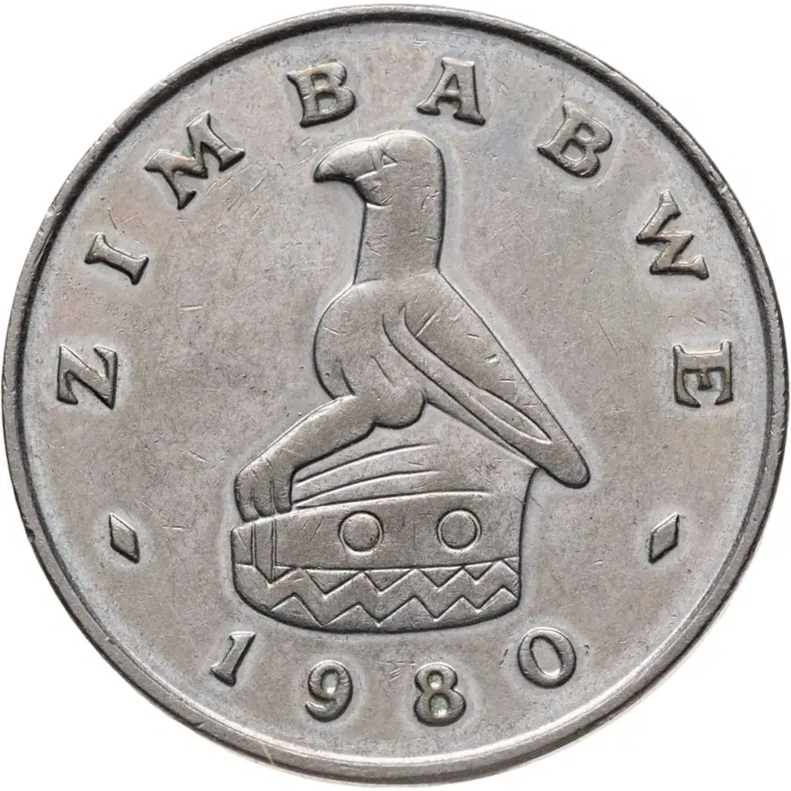 Зимбабве 50 центов (cents) 1980, реверс