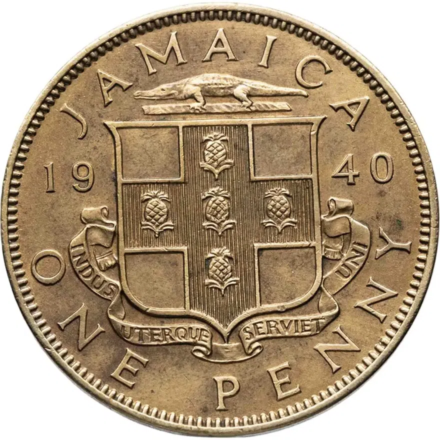 Ямайка 1 пенни (penny) 1940