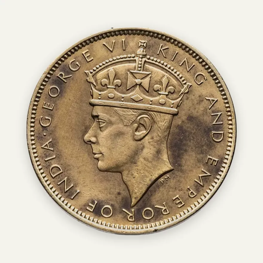 Ямайка 1 пенни (penny) 1940, реверс