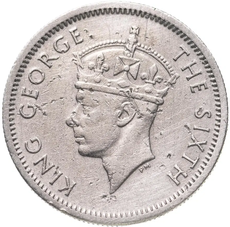 Южная Родезия 6 пенсов (pence) 1950, реверс
