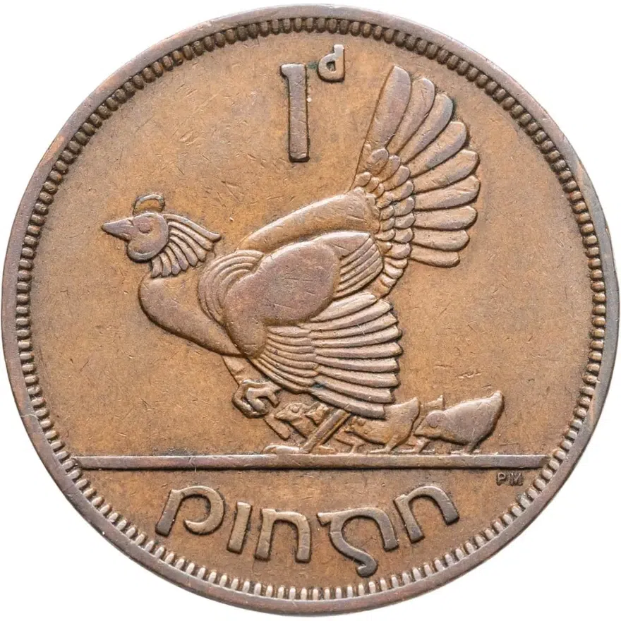 Ирландия 1 пенни (penny) 1948