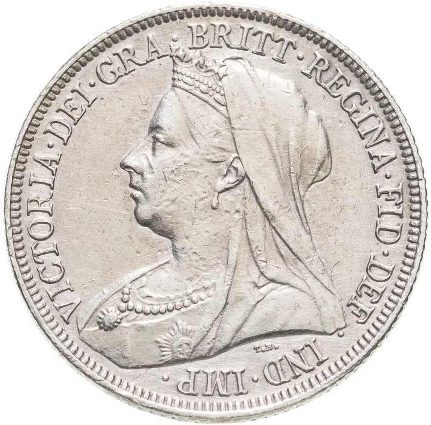 Великобритания 1 шиллинг (shilling) 1897
