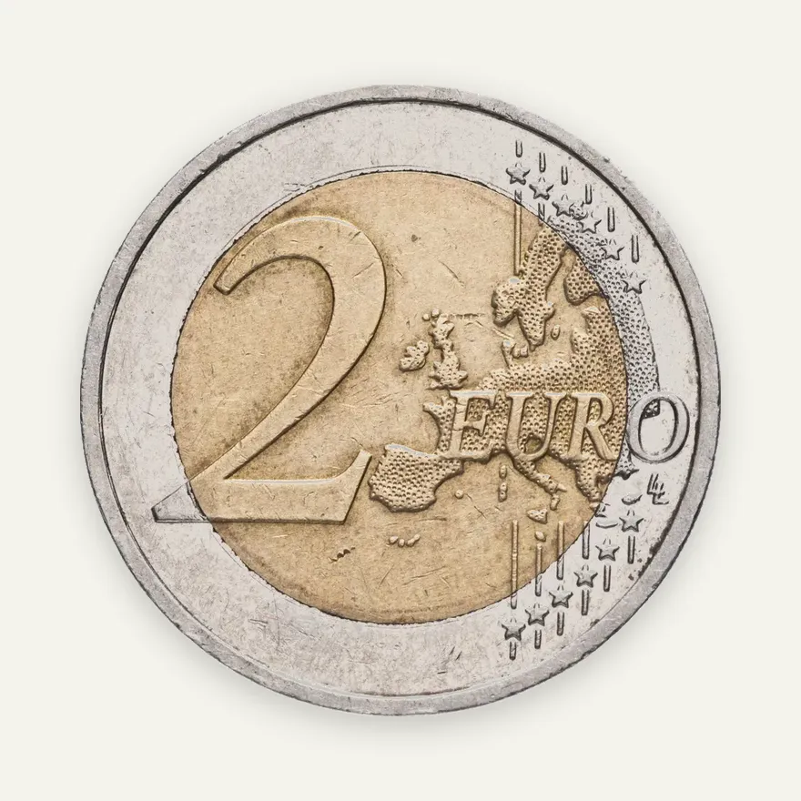 Германия 2 евро (euro) 2007 D "50 лет Римскому договору", реверс
