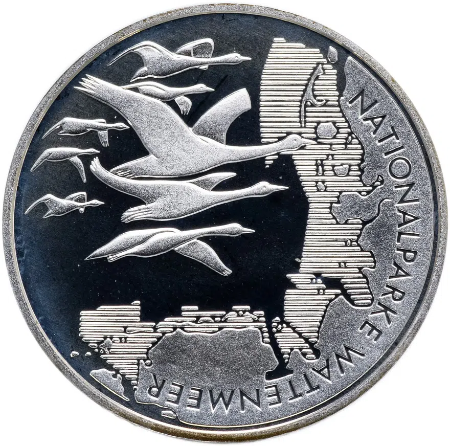 Германия 10 евро 2004 "Национальные парки Ваттового моря", аверс