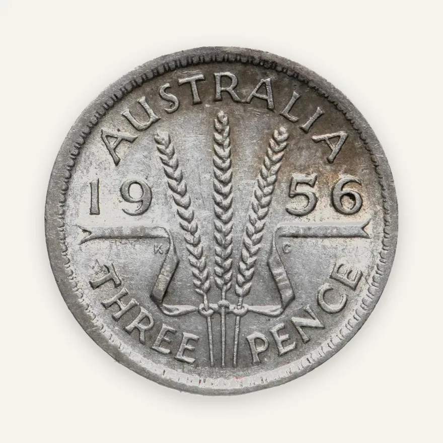 Австралия 3 пенса (pence) 1956