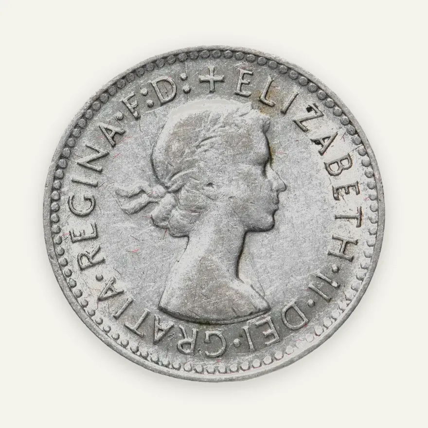 Австралия 3 пенса (pence) 1956, реверс