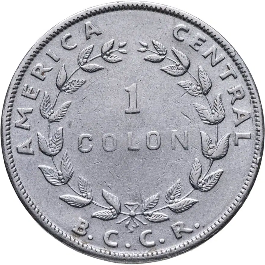 Коста-Рика 1 колон (colon) 1954