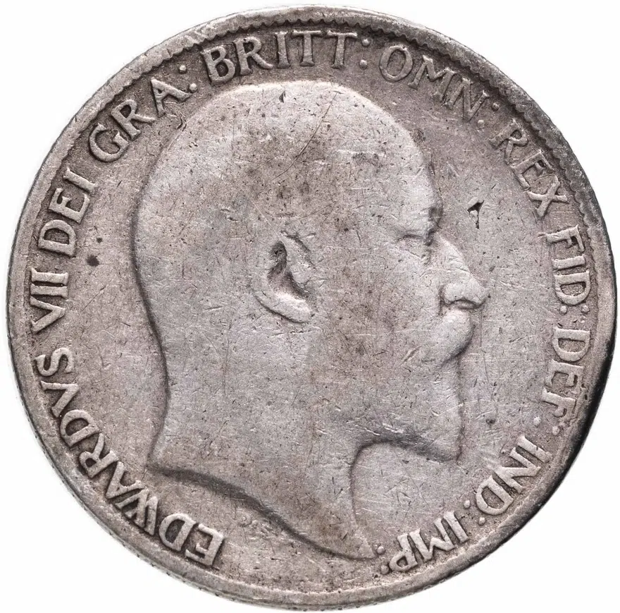Великобритания 6 пенсов 1904