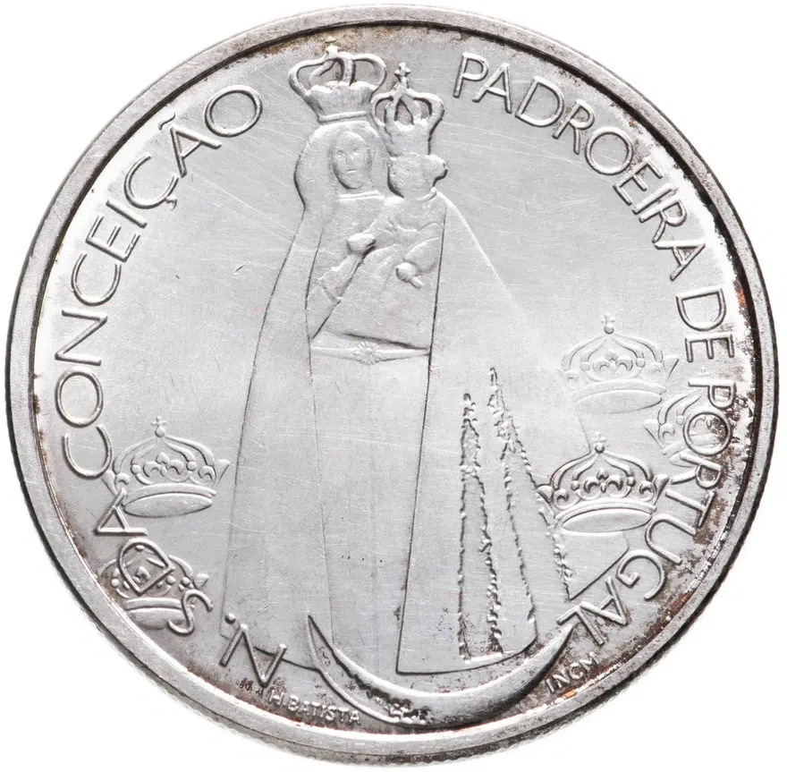 Португалия 1000 эскудо (escudos) 1996   "Дева Мария - Покровительница Португалии"