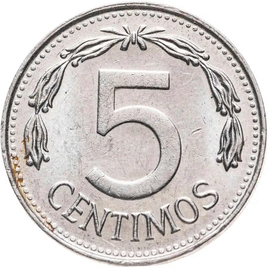 Венесуэла 5 сентимо (centimos) 1983