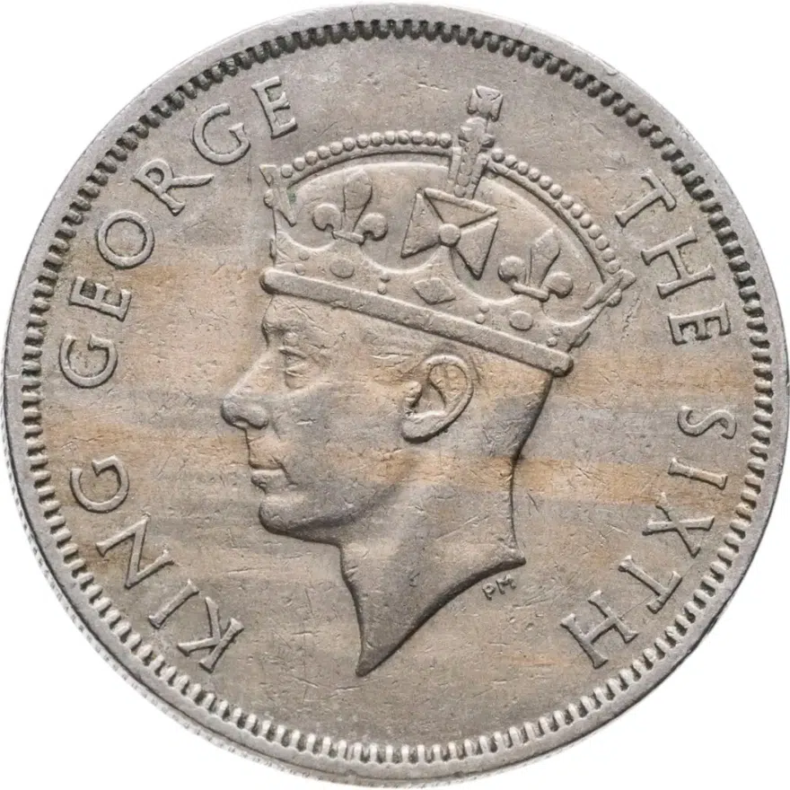 Южная Родезия 2 шиллинга (shillings) 1949, реверс