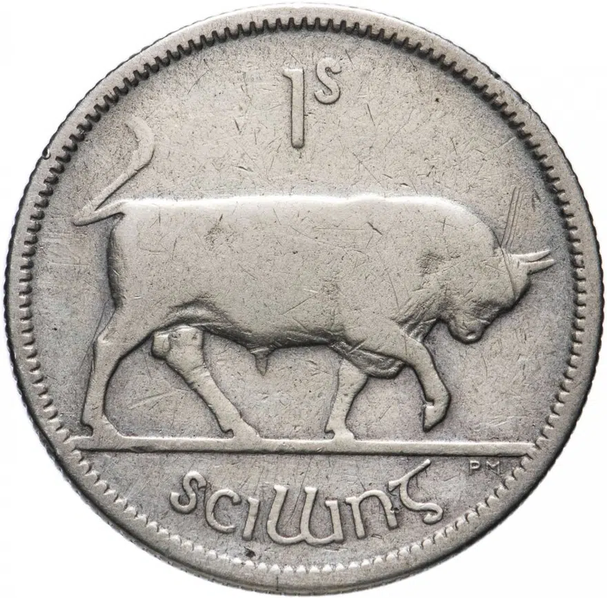 Ирландия 1 шиллинг (shilling) 1928