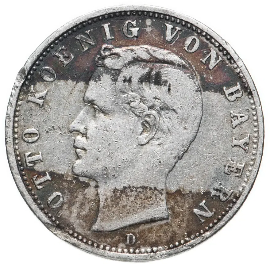 Германия (Империя) 2 марки (mark) 1906 D