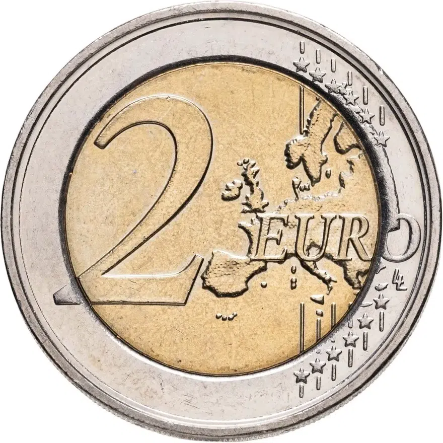 Бельгия 2 евро (euro) 2007 "50 лет Римскому договору", реверс