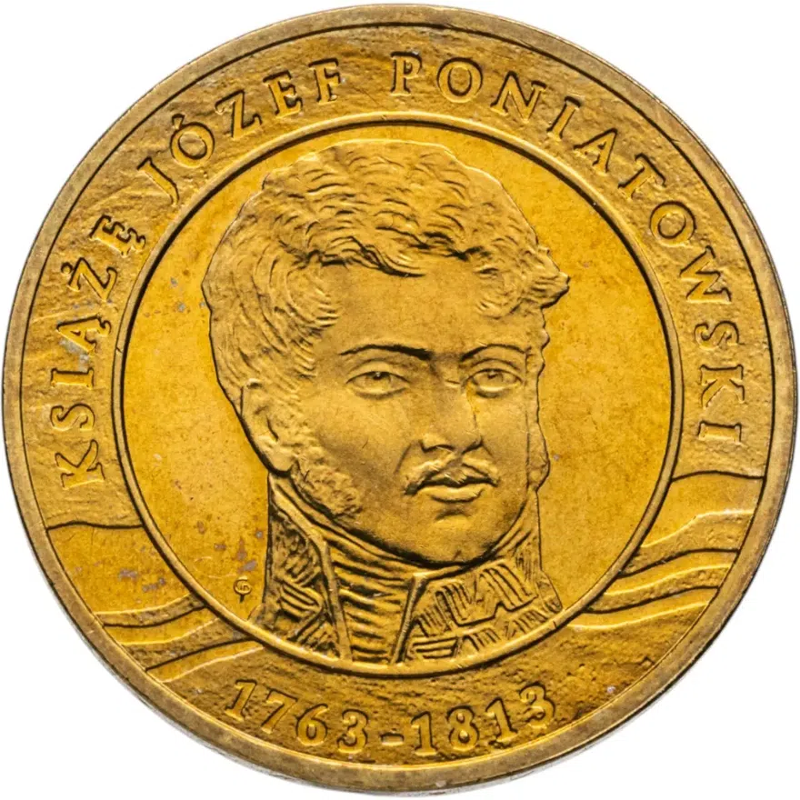 Польша 2 злотых (zlote) 2013 200 лет со дня смерти принца Юзефа Понятовского, аверс