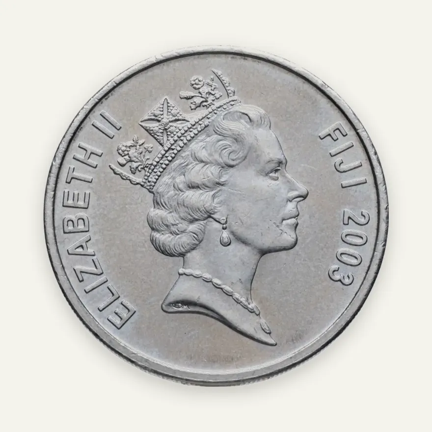 Фиджи 20 центов (cents) 2003 "Тихоокеанские игры", аверс