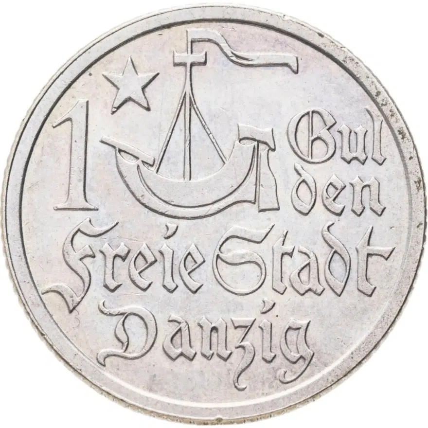 Данциг 1 гульден (gulden) 1923