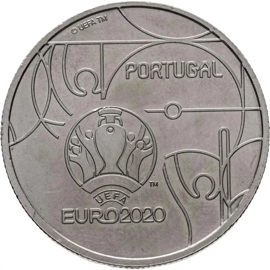 Португалия 2,5 евро (euro) 2014  Чемпионат Мира по футболу 2014, Бразилия, реверс