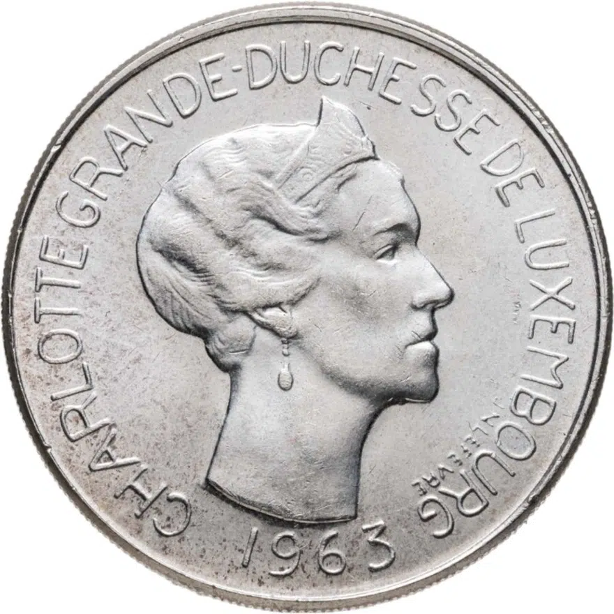 Люксембург 100 франков (francs) 1963