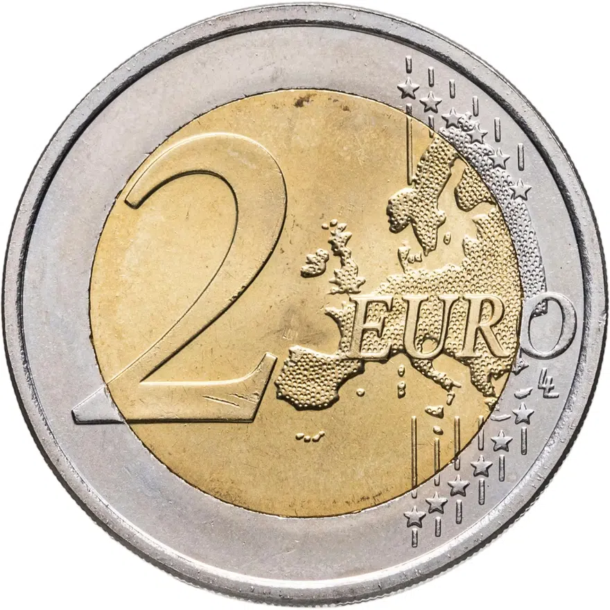 Финляндия 2 евро (euro) 2015 150 лет со дня рождения Яна Сибелиуса, реверс
