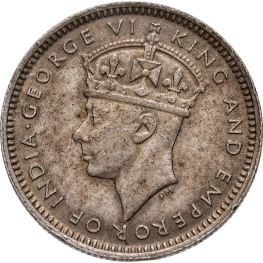 Малайя 10 центов (cents) 1943