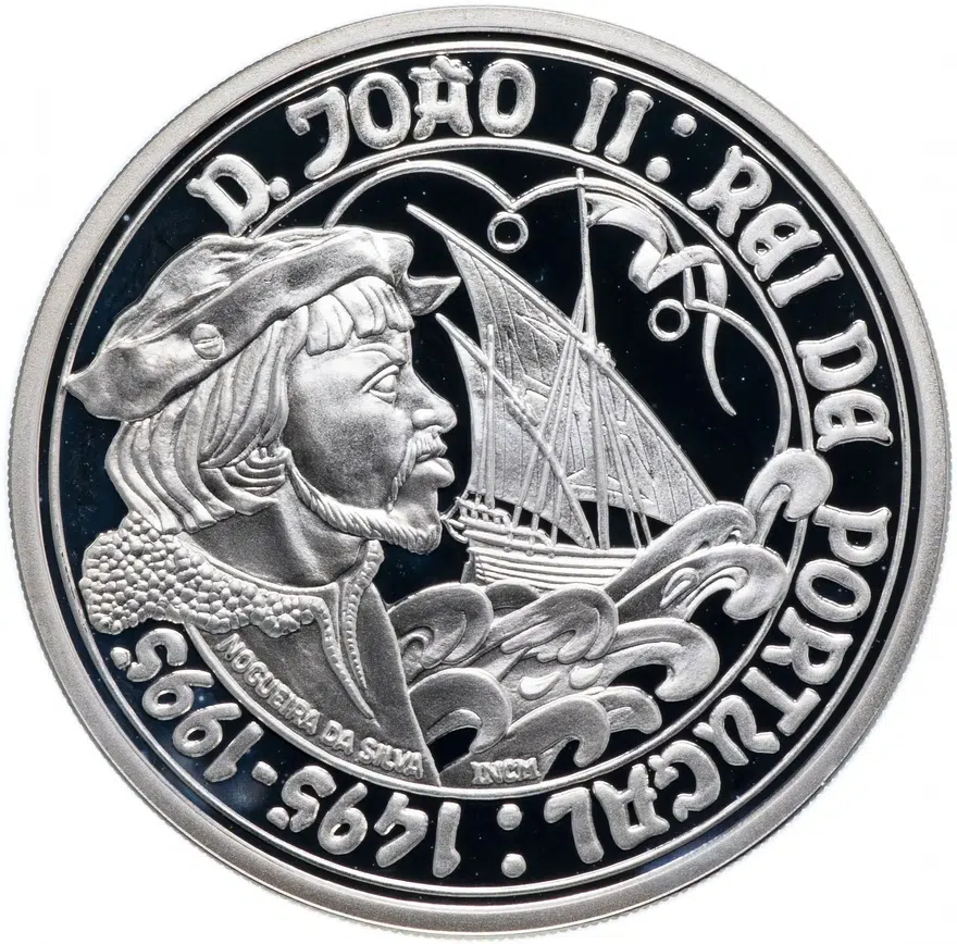Португалия 1000 эскудо (escudos) 1995 "500 лет со дня смерти Жоао II"