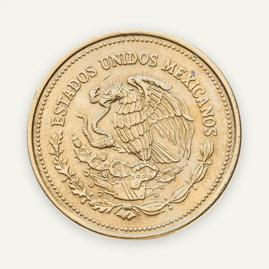 Мексика 1000 песо (pesos) 1991, реверс