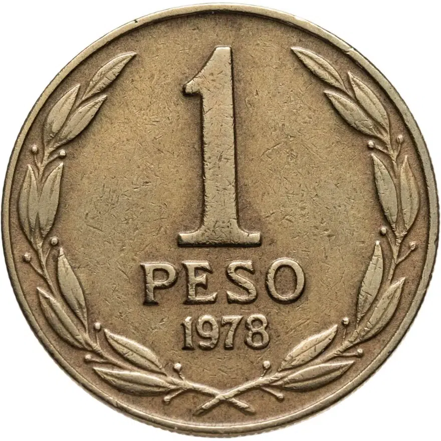Чили 1 песо (peso) 1978