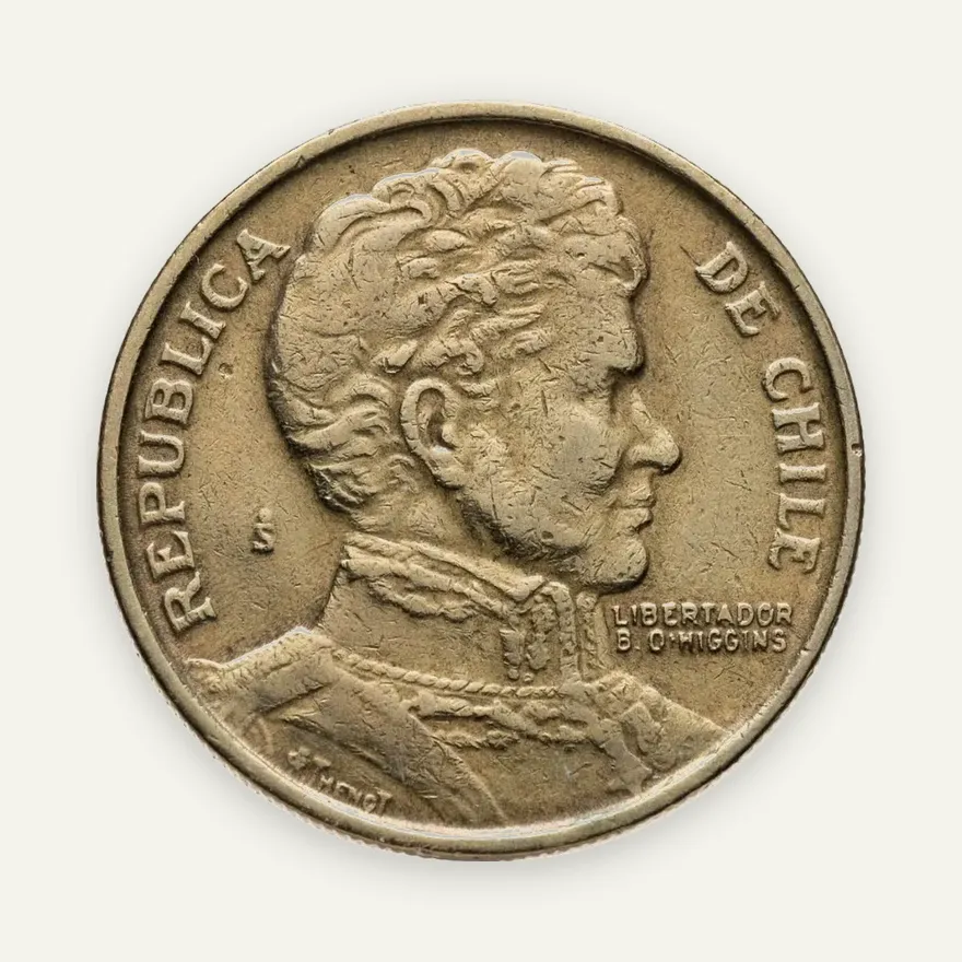 Чили 1 песо (peso) 1978, реверс