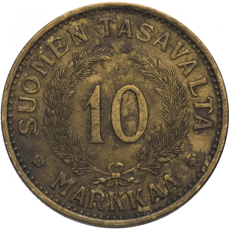 Финляндия 10 марок (markkaa) 1936