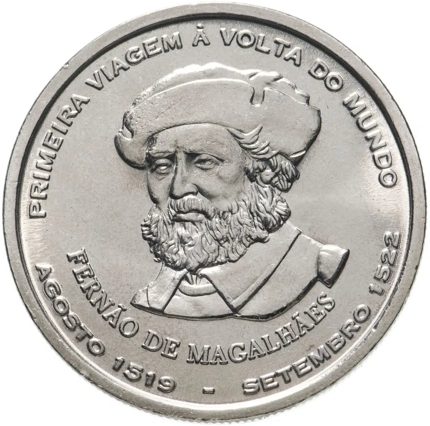 Португалия 200 эскудо (escudos) 2000   "Фернан Магеллан", аверс