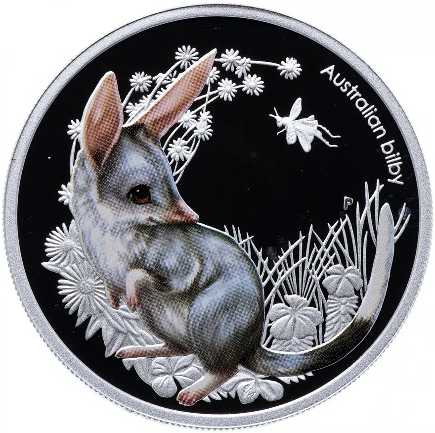 Австралия 50 центов 2011 "Кроличий бандикут", реверс