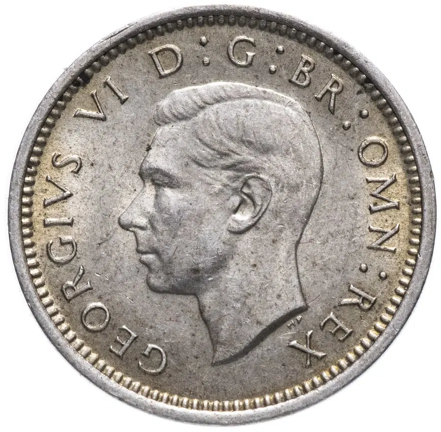 Великобритания 3 пенса 1937