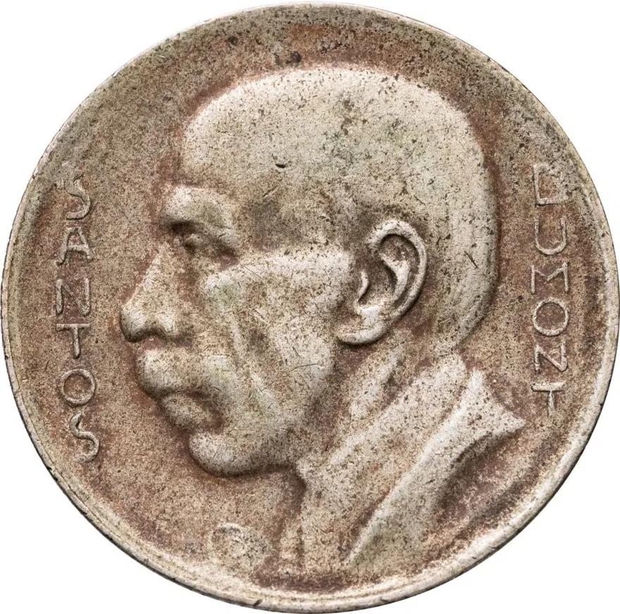 Бразилия 5000 реалов (рейс, reis) 1936, аверс