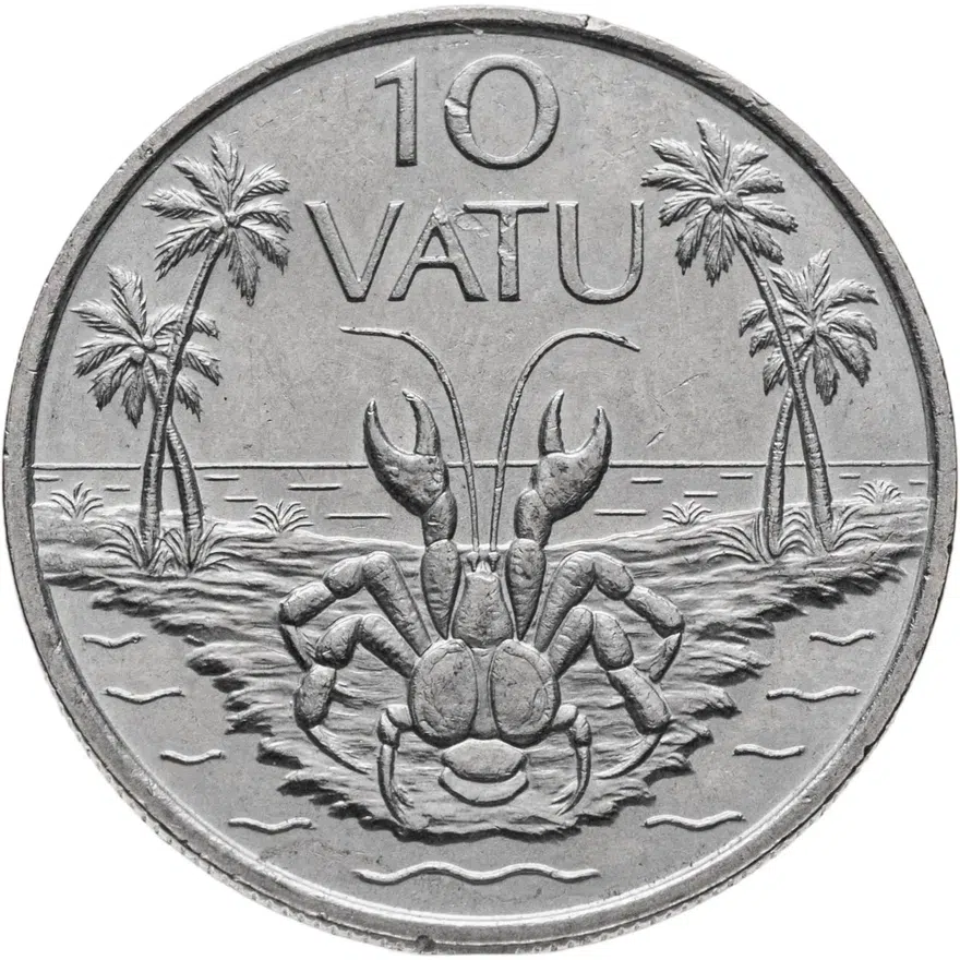 Вануату 10 вату (vatu) 1990