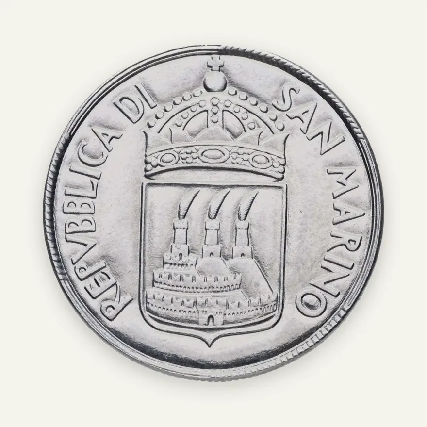 Сан-Марино 50 лир (lire) 1973, реверс