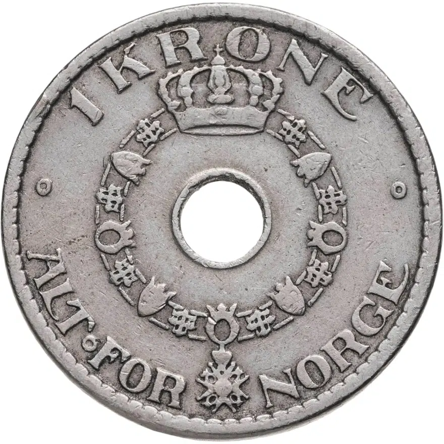 Норвегия 1 крона (crown) 1939
