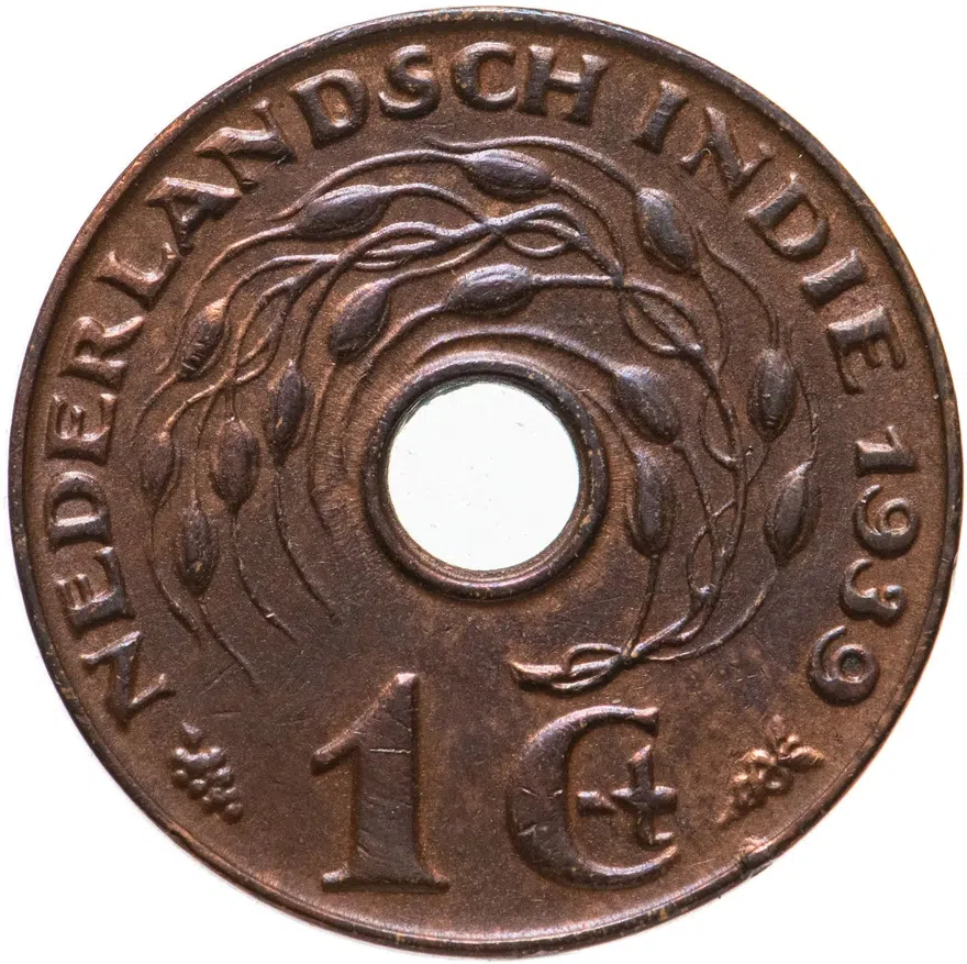 Голландская Ост-Индия 1 цент (cent) 1939