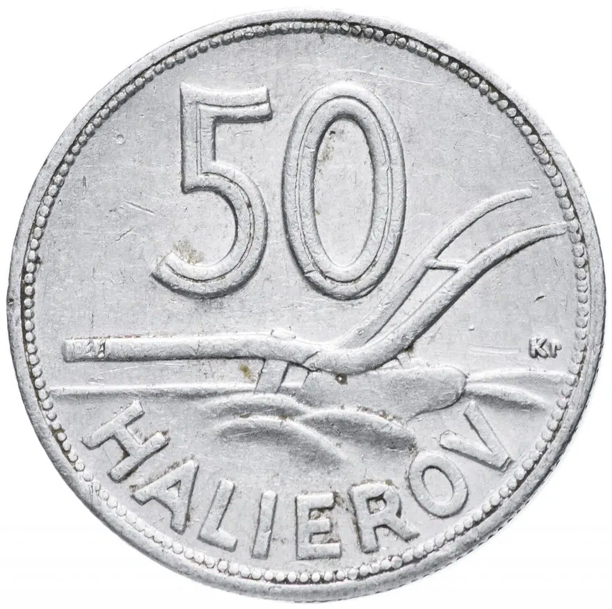 Словакия 50 геллеров 1943