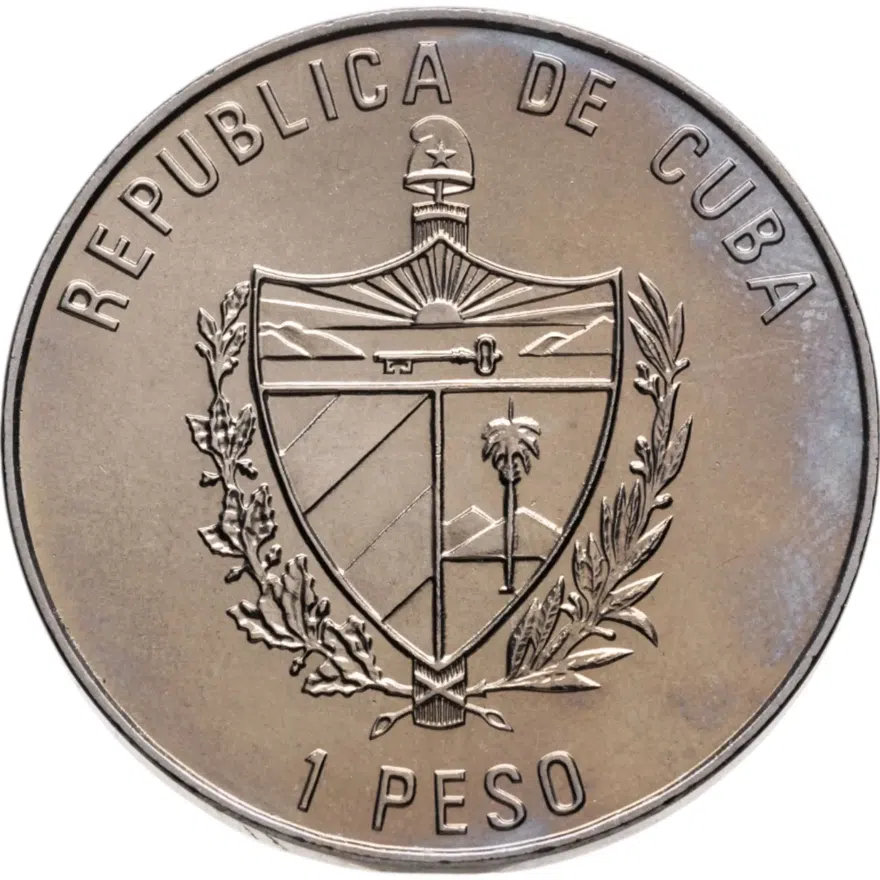 Куба 1 песо (peso) 2000  Новое тысячелетие - Аэростат, реверс