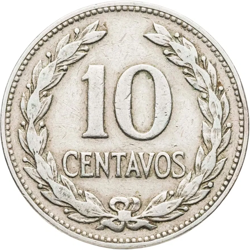 Сальвадор 10 сентаво (centavos) 1977