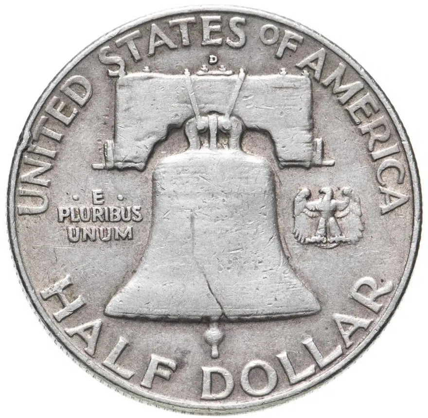 США 50 центов 1960, реверс