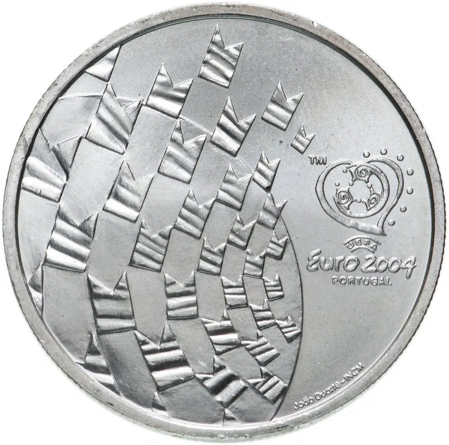 Португалия 8 евро 2003 "Евро 2004. Ценности футбола - Праздник", реверс