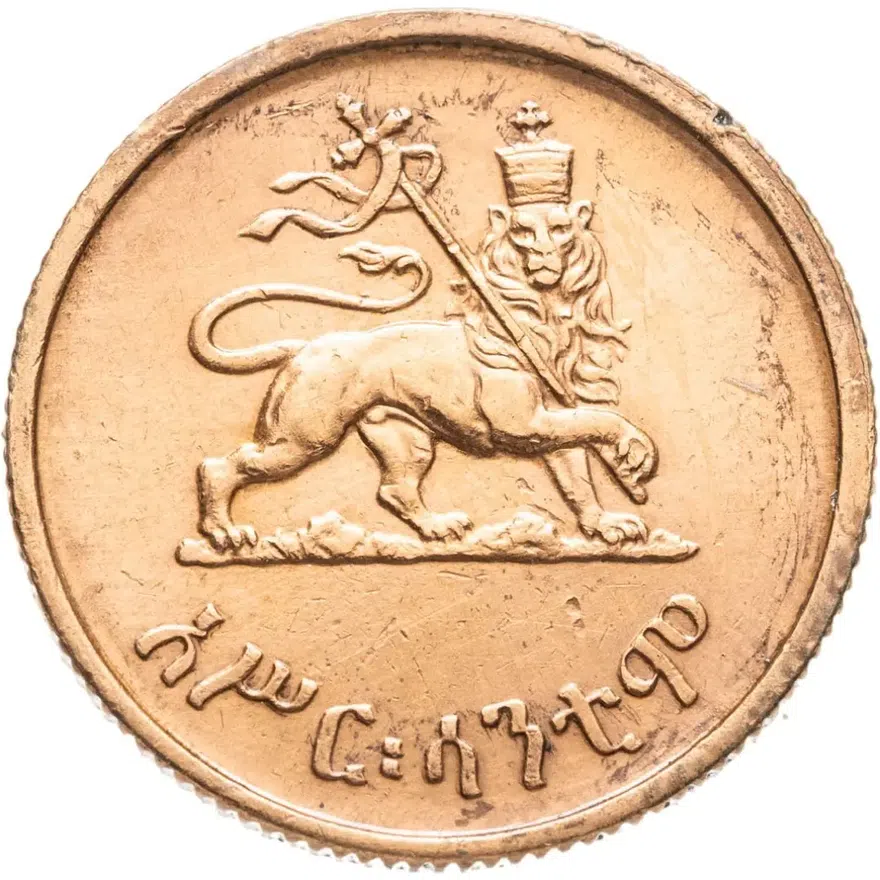 Эфиопия 10 центов (cents) 1944
