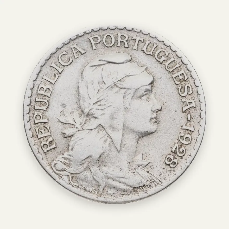 Португалия 1 эскудо (escudo) 1928, реверс