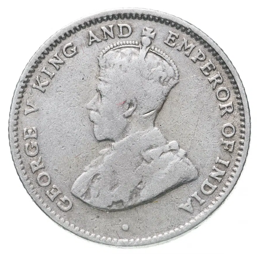 Стрейтс Сетлментс 10 центов (cents) 1917